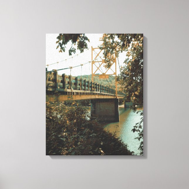 Lienzo puente castor en resortes eureka (Anverso)