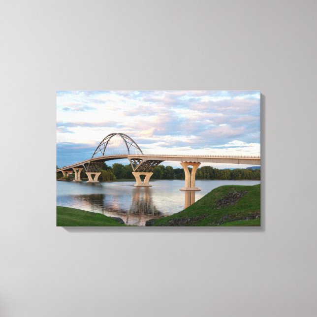 Lienzo Puente Champlain (Anverso)