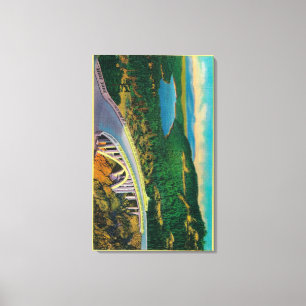 Lienzo Puente conmemorativo de Donner y