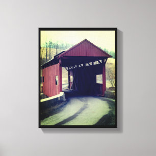 Lienzo Puente cubierto