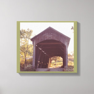 Lienzo Puente cubierto