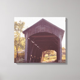 Lienzo Puente cubierto