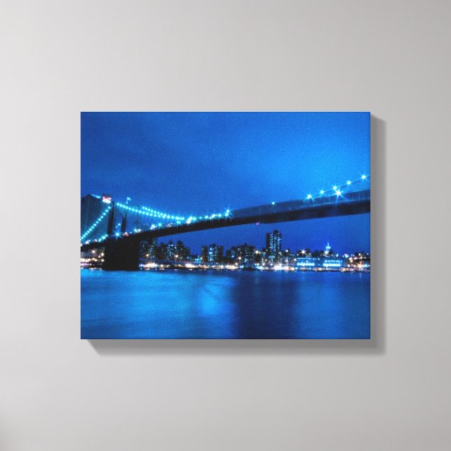 Lienzo Puente de Brooklyn, Nueva York (Anverso)