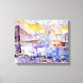 Lienzo Puente de Brooklyn (Paisaje de la ciudad de Nueva 