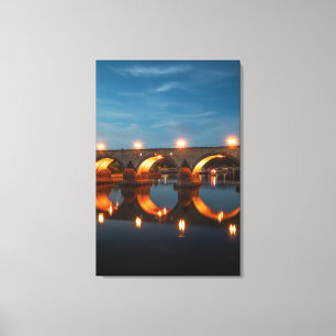 Lienzo Puente de la Alemania de Koblenz