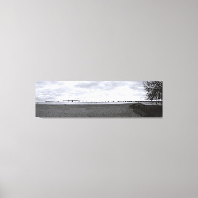 Lienzo Puente de la Bahía de Chesapeake (Anverso)