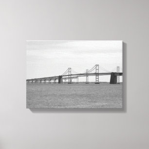 Lienzo Puente de la Bahía de Chesapeake