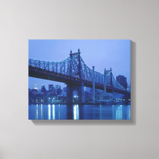 Lienzo Puente de la calle 59, Nueva York, EE. UU. (Anverso)