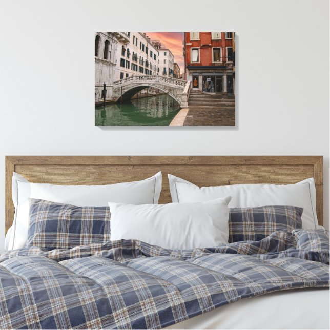 Lienzo Puente de la Canonica Venecia Italia (Insitu(Dormitorio))