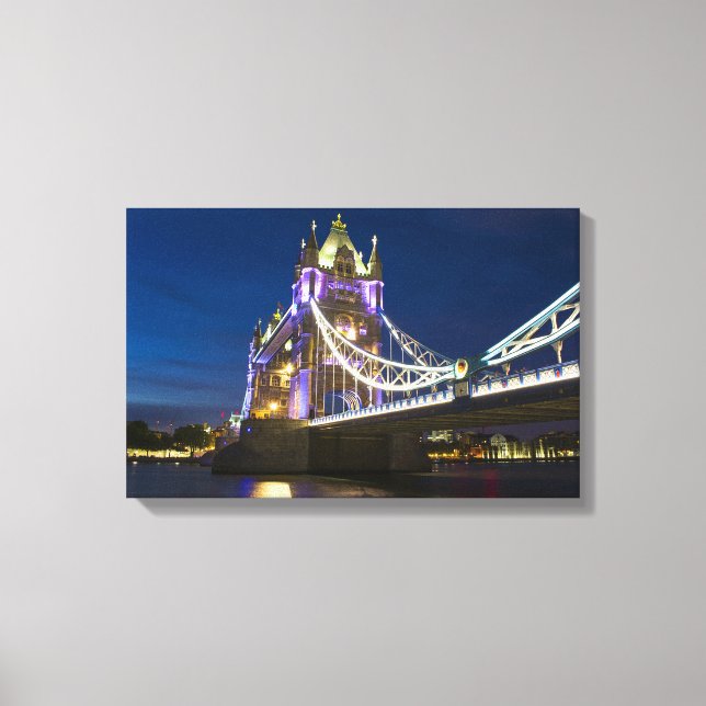 Lienzo Puente de Londres (Anverso)