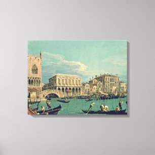 Lienzo Puente de los suspiros, Venecia c.1740
