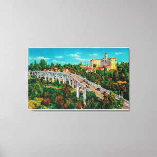 Lienzo Puente de Seco del Arroyo, puente de la calle de