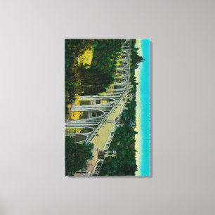 Lienzo Puente de Seco del Arroyo, puente de la calle de