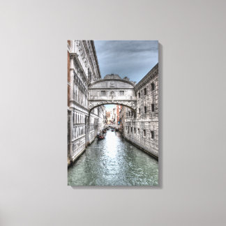 Lienzo Puente de suspiros en Venecia Italia