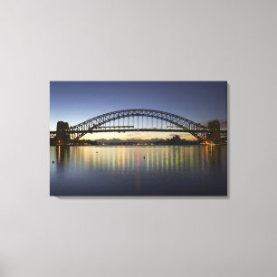Lienzo Puente de Sydney Harbour y Ópera de Sydney en