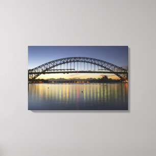 Lienzo Puente de Sydney Harbour y Ópera de Sydney en