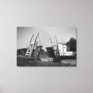 Lienzo Puente de Van Gogh, Arles, c.1850-1960