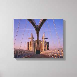 Lienzo Puente del Milenio, Centro Lowry, Salford