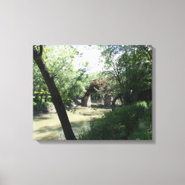 Lienzo Puente ferroviario