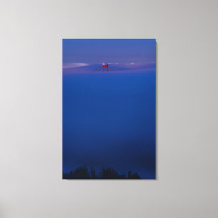 Lienzo Puente Golden Gate en Niebla