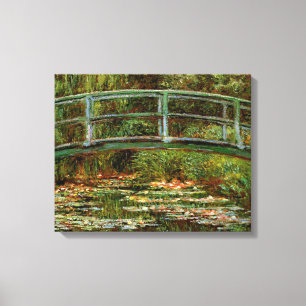 Lienzo Puente Japonés de Monet en Giverney