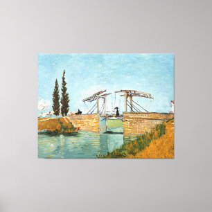 Lienzo Puente Langlois en Arles Vincent Gogh