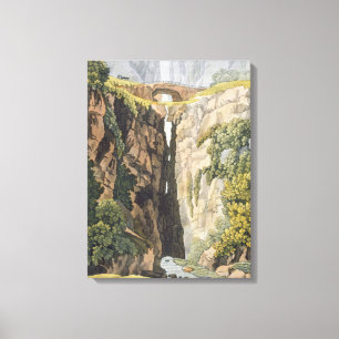 Lienzo Puente natural, d'Icononzo de Valle (litho del