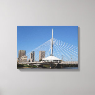 Lienzo Puente Provencher de Winnipeg