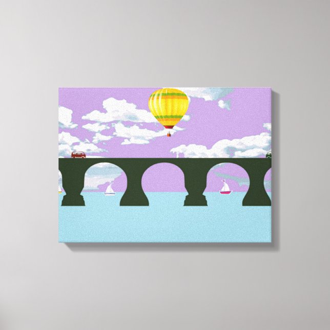 Lienzo Puente rubinesco (Anverso)