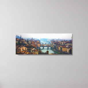 Lienzo Puentes de Florencia Italia