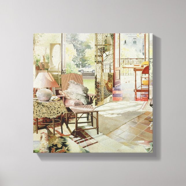 Lienzo Puerta Abierta 1987 (Anverso)