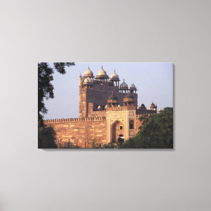 Lienzo Puerta Buland Darwaza (Puerta de la Victoria) al D