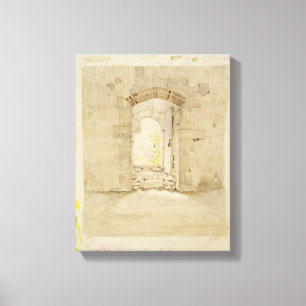 Lienzo Puerta de la entrada a la escuela real en Meissen