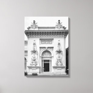 Lienzo Puerta de la exposición militar