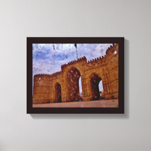 Lienzo Puerta de lluvia