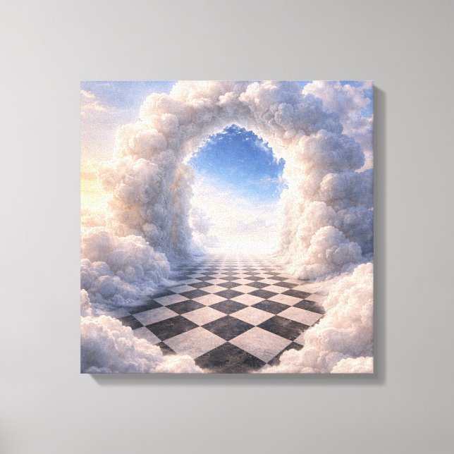 Lienzo Puerta de Nube (Anverso)