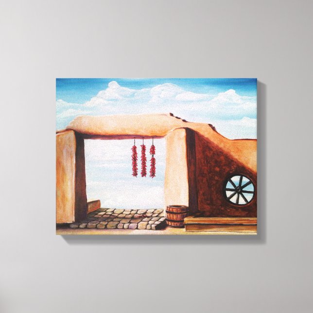 Lienzo Puerta de Nuevo México (Anverso)