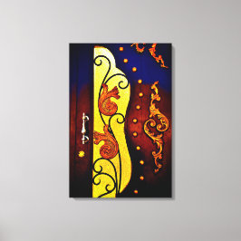 Lienzo Puerta decorativa