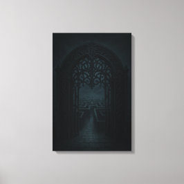 Lienzo Puerta del laberinto de hierro