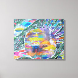 Lienzo Puerta en tierra honda