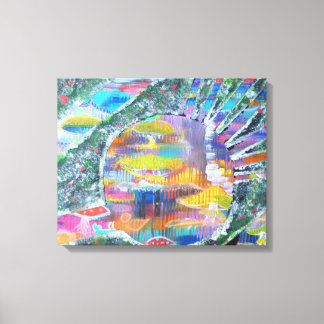 Lienzo Puerta en tierra honda