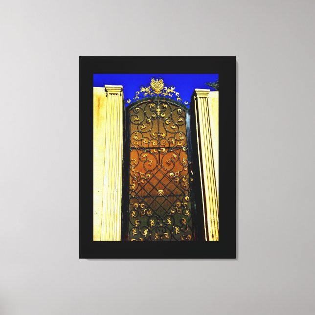 Lienzo Puerta mágica (Anverso)