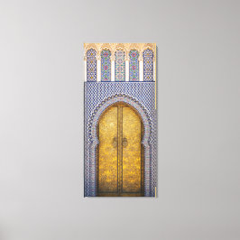 Lienzo Puerta Ornata Del Palacio Del Rey