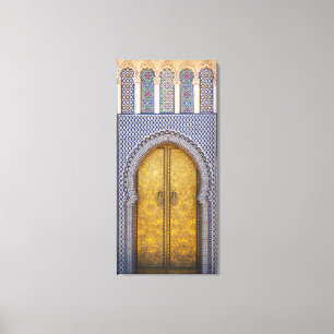Lienzo Puerta Ornata Del Palacio Del Rey