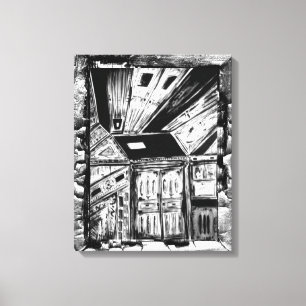 Lienzo Puertas abiertas