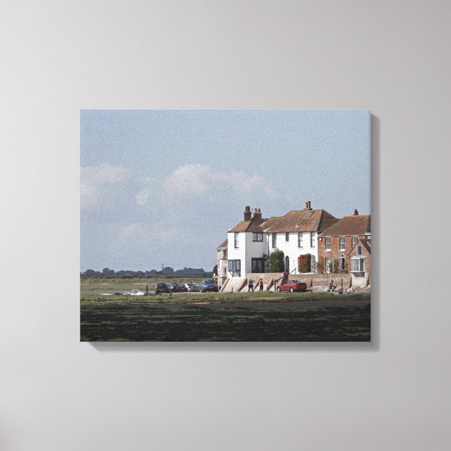 Lienzo Puerto Bosham - Inglaterra (Anverso)