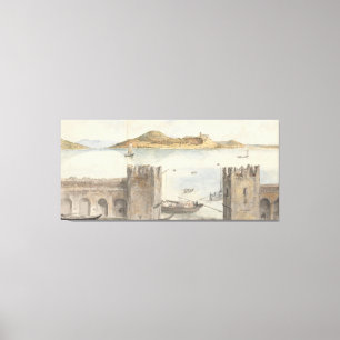 Lienzo Puerto de Arona (1795) Charles Gore
