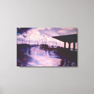 Lienzo Puerto de Fort de France