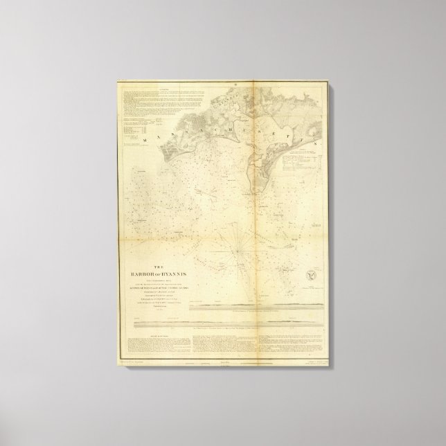 Lienzo Puerto de Hyannis (Anverso)