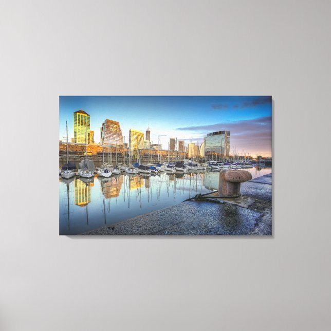 Lienzo Puerto Madero (Anverso)